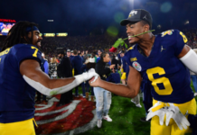 Michigan ganó el Rose Bowl y es el primer finalista del Campeonato