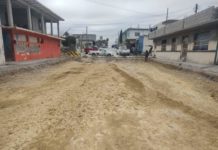 Beneficia Alcalde Carlos Peña Ortiz a colonia Lázaro Cárdenas con pavimentación