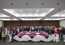 Convivió Alcalde Carlos Peña Ortiz por Día del Periodista con comunicadores de Reynosa