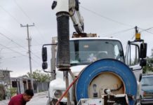 Efectuó COMAPA sondeo de drenaje sanitario en Fracc. Hacienda San Marcos