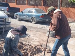 Reparó COMAPA fugas de agua potable en Jarachina Sur