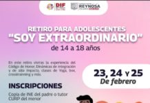 Llama DIF Reynosa a registrarse a retiro “Soy Extraordinario”