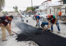 Programa de bacheo del Gobierno Municipal mejora vialidades en Reynosa