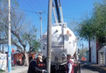 Ejecuta COMAPA acciones de mantenimiento a la red sanitaria en fraccionamiento Reynosa