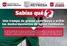 Exhorta Alcalde Carlos Peña Ortiz a negocios a contar con trampas de grasas