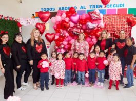 Alcaldesa visitó las instalaciones del Cecudi para convivir con los alumnos y el personal del sistema DIF municipal