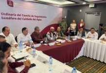 Encabeza secretario de Recursos Hidráulicos reunión de actualización del “Semáforo del Agua en Tamaulipas”