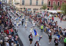 Organizan desfile Internacional y saludo binacional en el marco de las fiestas mexicanas 2024