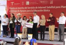 Américo pone en marcha internet satelital para escuelas de zonas rurales