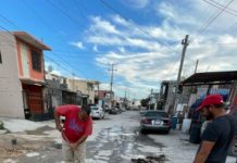 Restaura COMAPA línea de conducción de agua en colonia Valle de Bravo