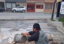 Soluciona COMAPA fugas de agua en colonia La Cañada