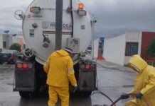 Realizó COMAPA limpieza de línea general en fraccionamiento Hacienda del Sol