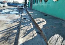 Lleva Alcalde Carlos Peña Ortiz bienestar a colonia Longoria con pavimentación hidráulica