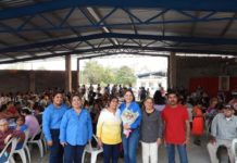 Entregan techumbre a comunidad religiosa de González