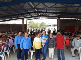 Entregan techumbre a comunidad religiosa de González