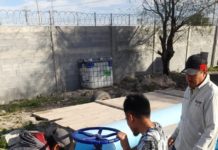 Instala COMAPA válvula en Planta de Rebombeo de Nuevo México Itavu