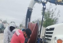 Realizó COMAPA limpieza de drenaje sanitario en colonia Los Encinos