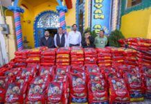 Donó Gobierno de Carlos Peña Ortiz 3 Toneladas de alimentos a asociación animalista