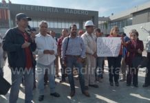 Trabajadores transitorios de diferentes secciones petroleras exigen su basificación