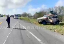 Mueren dos elementos de la Guardia Estatal y seis más resultan lesionados en carretera a Ciudad Victoria