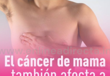 Inicia el año con dos hombres afectados por cáncer de mama