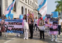 Marchan para exigir justicia por transfemenicidio de Angelic