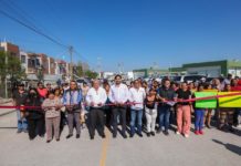 nauguran y celebran en Balcones pavimentación hidráulica por 7.9 MDP para más de 3 Mil personas