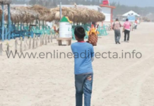 Comerciantes de playa piden a DIF impedir explotación infantil