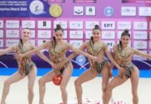 Conjunto mexicano de gimnasia rítmica logra tres medallas en Grecia