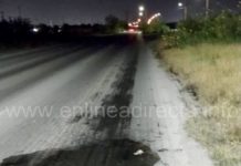 Accidente vial deja daños materiales en el boulevard Colosio