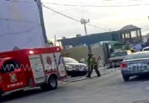 Accidente vial deja daños materiales en libramiento a Monterrey
