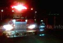 Bomberos acuden a reporte de incendio en vivienda en “Barrio del Centralito”