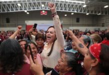 Carmen Lilia Canturosas busca la reelección como alcaldesa de Nuevo Laredo