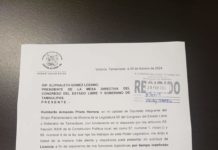 Diputado Humberto Prieto Herrera, solicitó licencia al Congreso Local