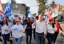 Gestionará Chucho Nader recursos adicionales para programas de obra hidráulica en Tampico y Madero