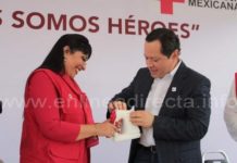 Autoridades piden apoyar a la Cruz Roja