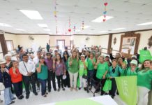 Es Maki Ortiz la candidata de los pensionados, votarán por el Partido Verde