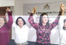 Mónica Villarreal Anaya se registró en el Consejo Municipal Electoral en Tampico