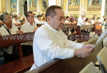 Preocupa a la iglesia católica el problema del agua, exhorta a la población a cuidarla