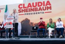 Confía Claudia Sheinbaum en triunfo de Maki Ortiz y Eugenio Hernández con el Plan C
