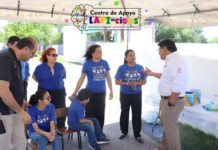 Plasman Mural de Esperanza y Concienciar en el Centro de Atención LAPIcitos de Miguel Alemán