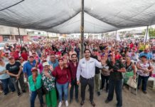 Ciudadanos respaldan programas y proyectos de Carlos Peña Ortiz