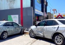 Accidente vial deja lesionados, daños materiales, y caos vehicular
