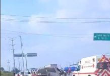 Accidente vial deja una persona muerta y lesionadas en concurrida carretera