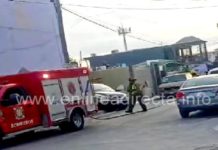 Bomberos atienden llamado de incendio en vivienda