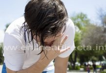 Calor que enferma