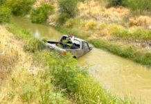 Cae unidad en dren desalinizadora de aguas negras en la Ribereña
