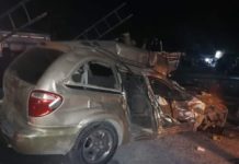Accidente vial deja una persona lesionada y daños materiales