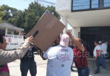 INE en Tampico recibió el primer envío de documentación y material electoral no custodiado