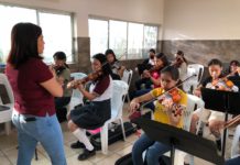 A través del Gobierno de Reynosa, IRCA impulsa su taller de violín